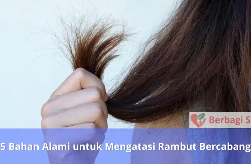 5 Bahan Alami untuk Mengatasi Rambut Bercabang