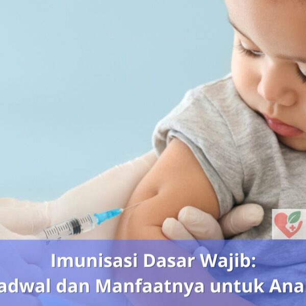Imunisasi Dasar Wajib Jadwal dan Manfaatnya untuk Anak